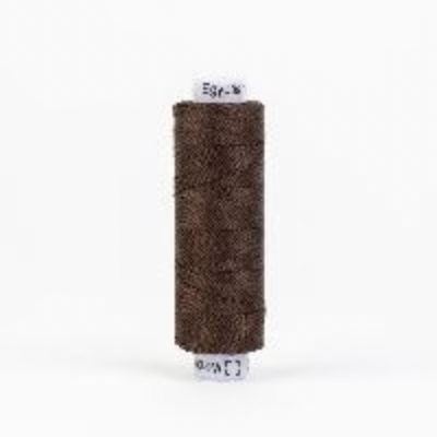 Konfetti Solid 50wt Cotton Thread 200m Dark Brown