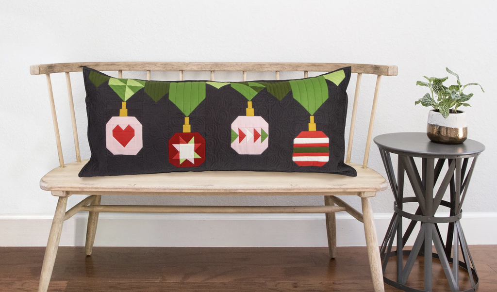 SALE - Trim the Pine - December 2023 Bench Pillow Kit