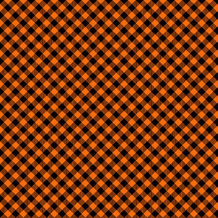 Cheleas Checks Orange/Black