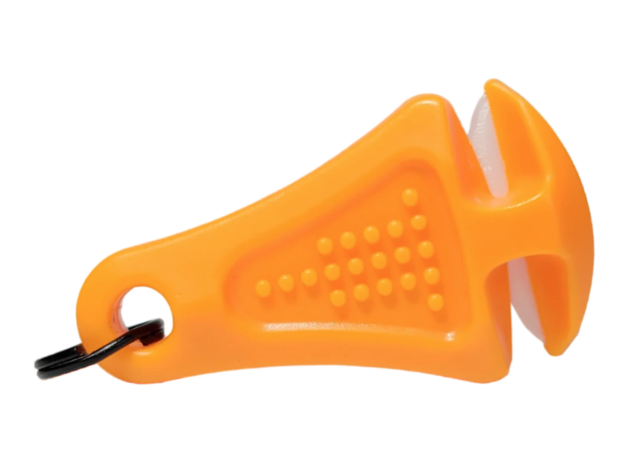 Thread Cutterz Ceramic Blade Zipper Pull Orange