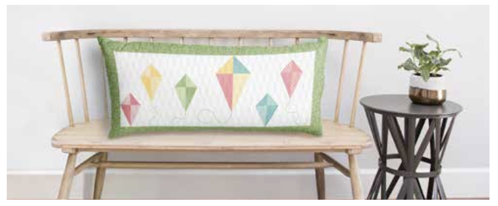 Fly a Kite - March 2024 Bench Pillow Kit