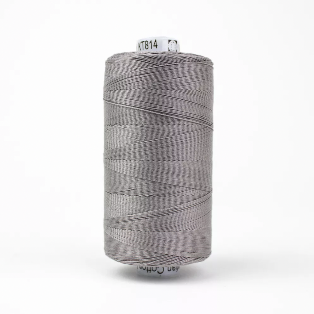 Konfetti Solid 50wt Cotton Thread 1000m Iron