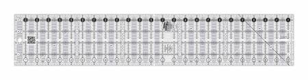 Creative Grids Quick Trim And Circle Quilt Ruler Two 4-1/2" x 24-1/2"