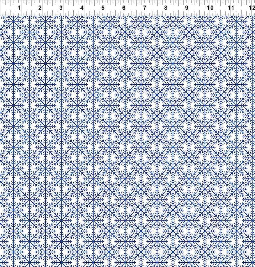 SALE - Nysnö (New Snow) Snowflake Blue