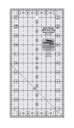 Creative Grids Basic Range 6" x 12" Rectangle Quilt Ruler