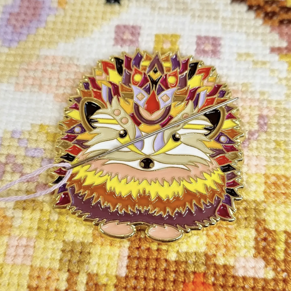 Mandala Hedgehog Needle Minder