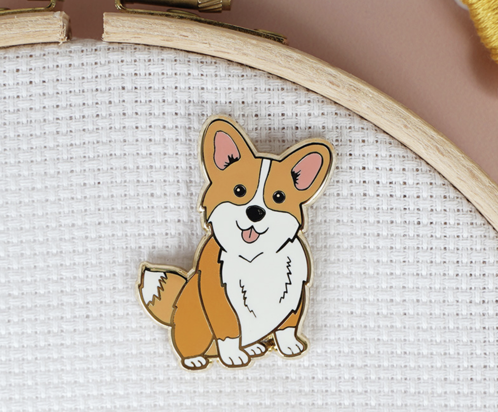 Needle Minder - Royal Corgi Dog