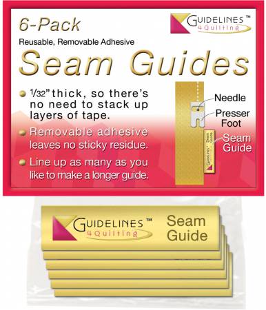 Guidelines Seam Guides 6ct