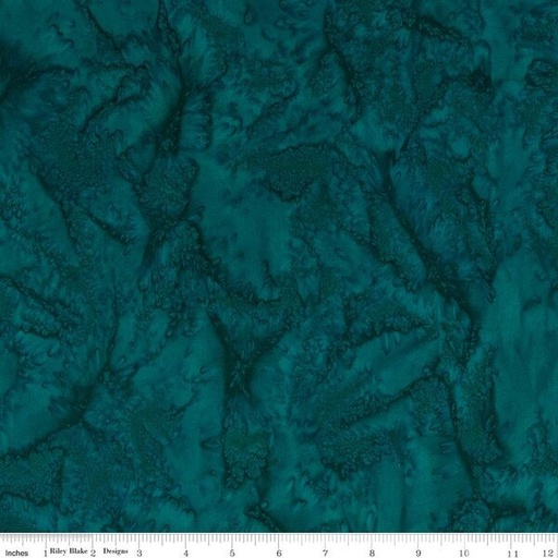 [BTHH160] Expressions Batiks Hand-Dyes Dark Turquoise