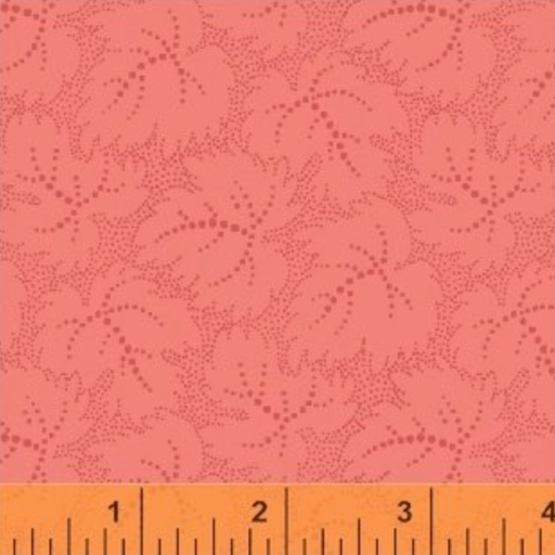 [50656 1] Color Wall Pink Leaf
