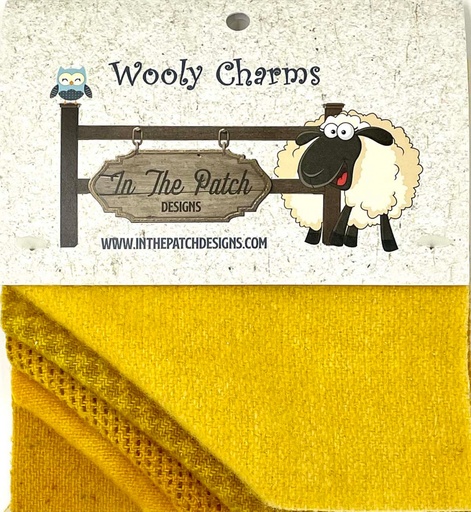 [WC5702] Wooly Charms 5" x 5" Honey