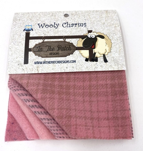 [WC7030] Wooly Charms 5" x 5" Forever Pink