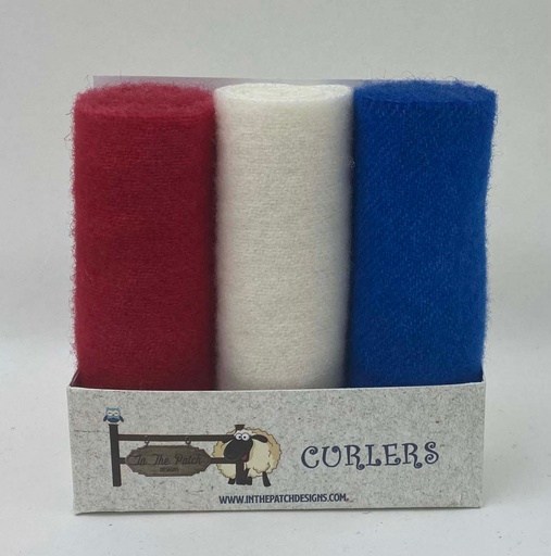 [WCL2231] Wool Curlers 4in X 16in Freedom