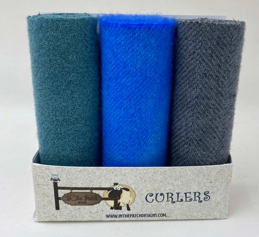 [WCL2250] Wool Curlers 4in X 16in Ocean