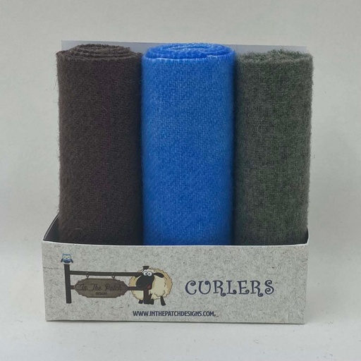 [WCL2251] Wool Curlers 4in X 16in Earth