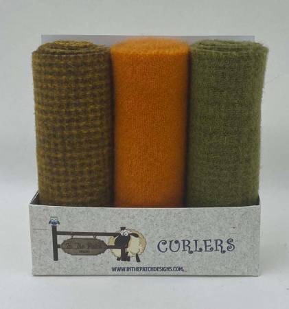 [WCL2229] Wool Curlers 4in X 16in Harvest