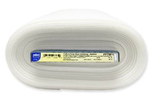 [FF78F1] Pellon FF78F1 - 1 Sided Fusible Flex Foam - 20” wide