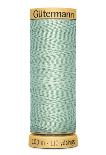 [744491-7900] SALE - Cotton 50 100m Solid Medium Mint Green