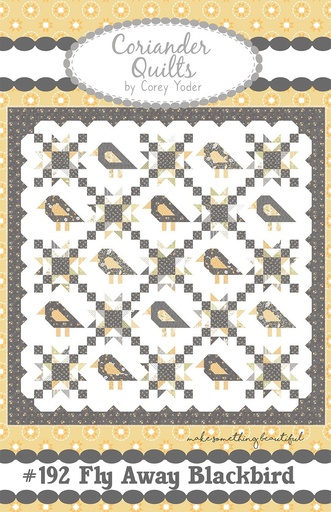 [CQ192] Fly Away Blackbird Pattern