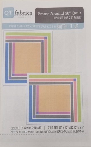 [8008K] Frame Around 36" Quilt Pattern