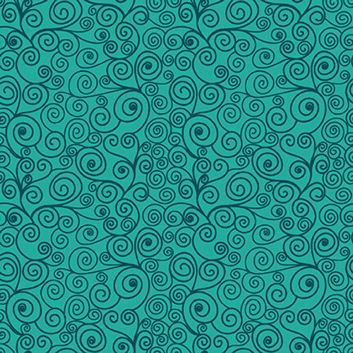 [278-77] Gnome Town Hero Swirl Teal
