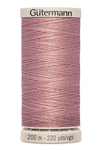 [738219-2626] SALE - Hand Quilting Cotton Thread 200m/219yds Dusty Rose