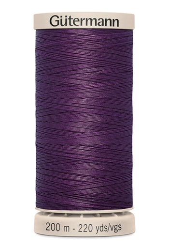 [738219-3832] SALE - Hand Quilting Cotton Thread 200m/219yds Grape