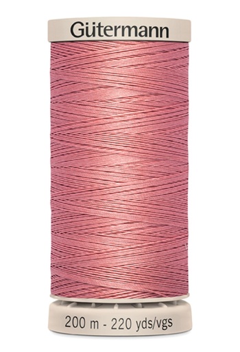 [738219-2346] SALE - Hand Quilting Cotton Thread 200m/219yds Strawberry