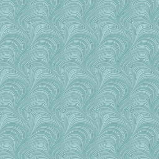 [2966-80] Light Teal Wave Texture
