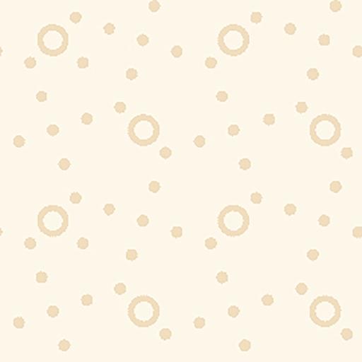 [AC15187-W] Apple Cider 15 White Dots & Circles