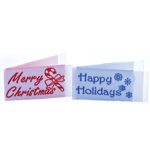 [TI 007] SALE - Merry X-Mas Happy Holidays 12ct