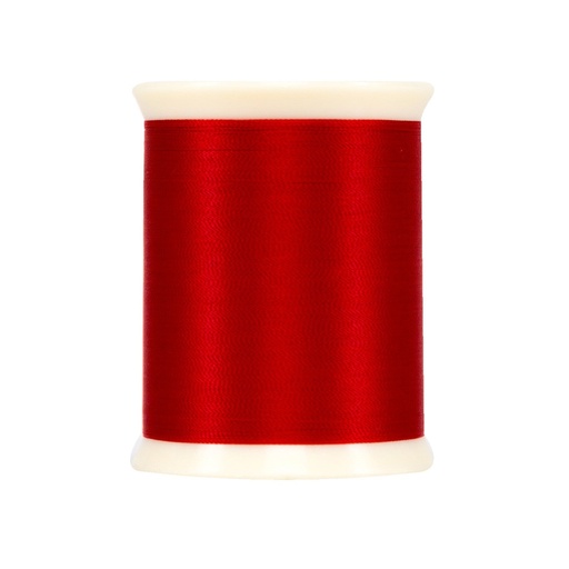 [146-01-7016] MicroQuilter Poly 100wt 800yd Spool Bright Red