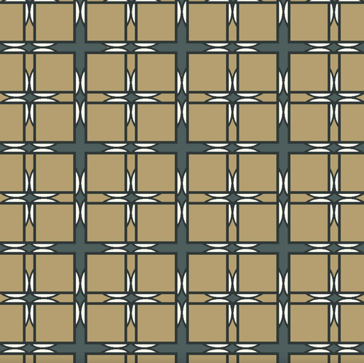 [Y3173 68] Modern Farmhouse Gold Plaid