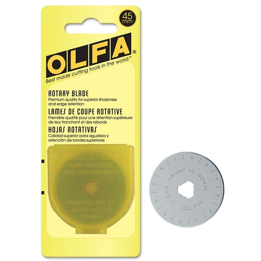 [RB45-1 / 9452] Olfa RB45-1 Rotary Blade 45MM, 1/PK