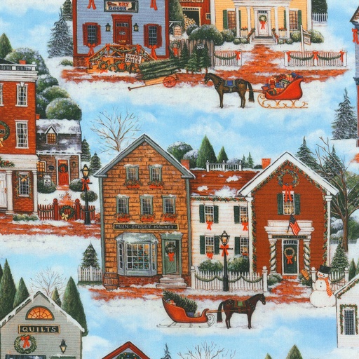[AZC17534276] SALE-Country Christmas in the Village