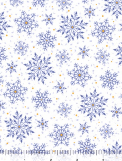 [1649-28398-Z] SALE-Santa's Night Out - Snowflakes