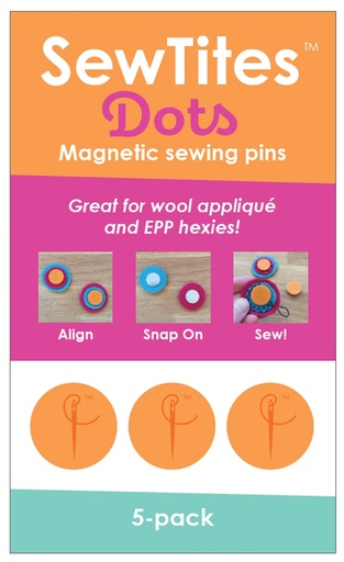 [STDOT5] SewTites Magnetic Pin Dots 5pk
