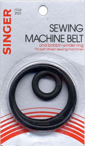 [2125] Singer Machine Belt And Winder Ring