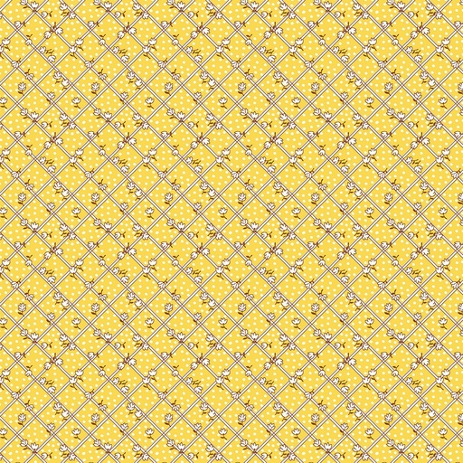 [53207-2] Storybook '22 Yellow Tulips on Plaid