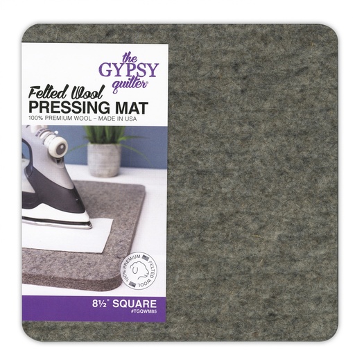 [TGQWM85] Wool Pressing Mat 8-1/2" x 8-1/2" x 1/2" Thick