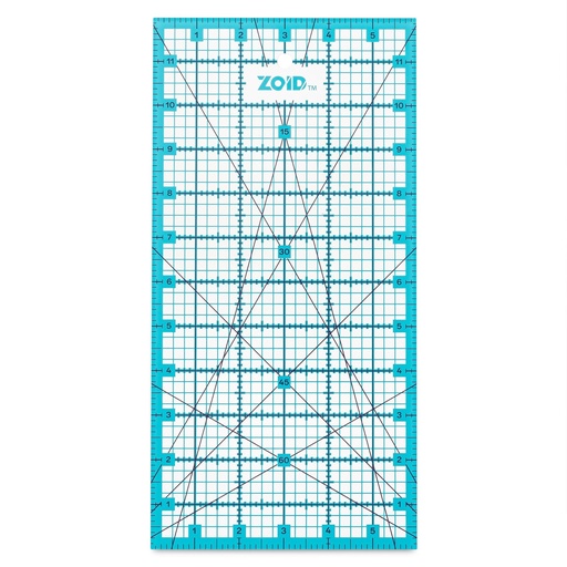 [1144305] SALE -ZOID 6in x 12in Non-Slip Ruler