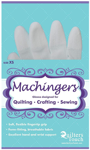 [0209G-Z] Machingers Nylon Quilting Glove Size XS