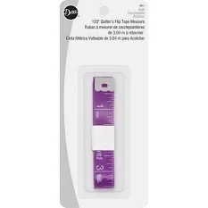 [3011D] Dritz Quilter's 120in Flip Tape Measure