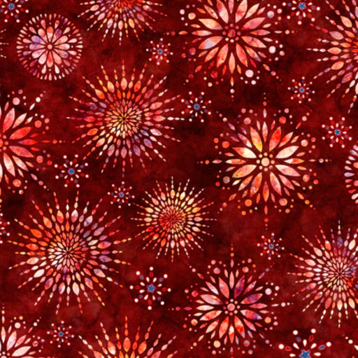 [1649 28146 R] Liberty, Glory, Freed Red Fireworks