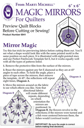 [MM8941] SALE - Magic Mirrors 6in x 6in