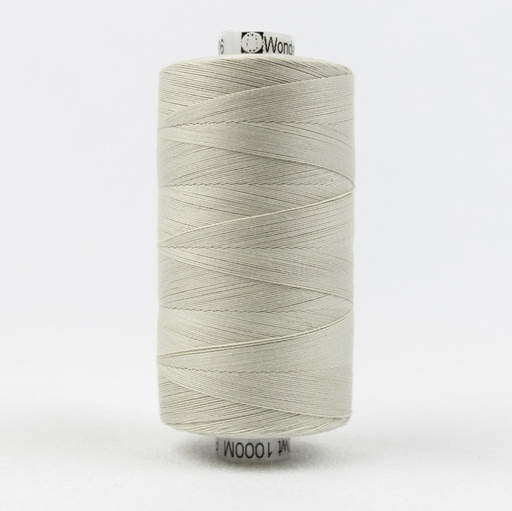 [KT1-906-Pale Grey] Konfetti Solid 50wt Cotton Thread 1000m Pale Grey