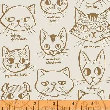 [00C17] Caturday Beige