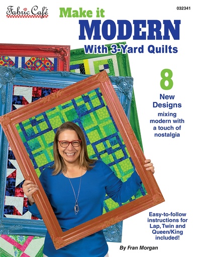 [032341] Make It Modern with 3 Yard Quilts Book
