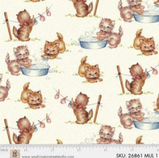 [4760 26861 MUL1] SALE - That's My Baby The 3 Little Kittens White