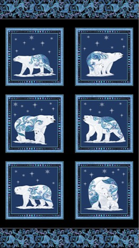 [13424P 55] Polar Attitude Panel Blue Multi